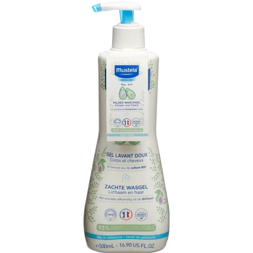 Mustela Mildes Waschgel Normale Haut Dispenser 500ml buy online