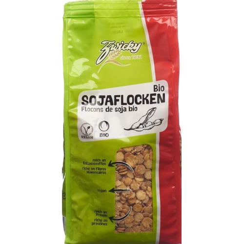 Zwicky Bio Sojaflocken Knospe Beutel 500g buy online