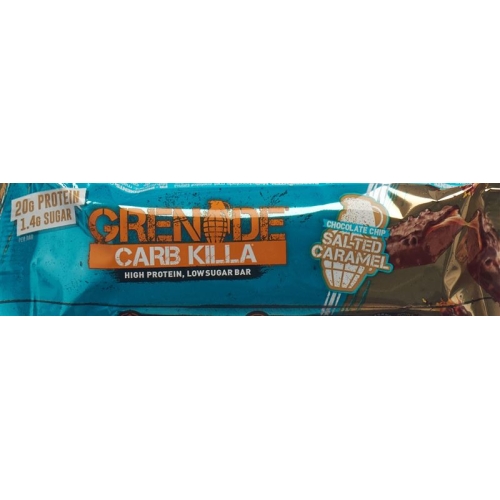 Grenade Carb Killa Bars Choco Chip Salted Car 60g buy online