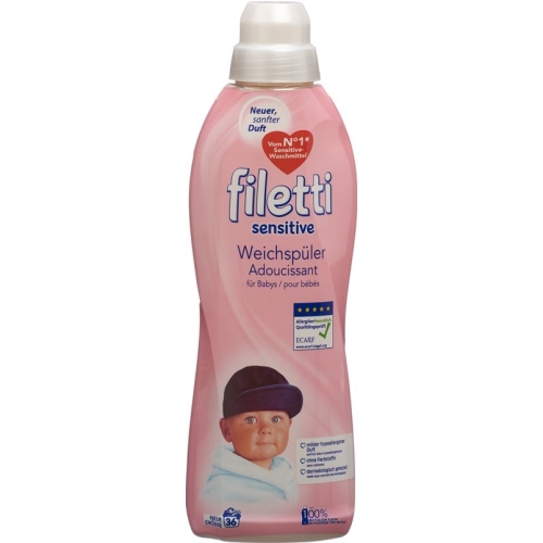 Filetti Sensitive Weichspüler 36 Wg Flasche 0.9L buy online