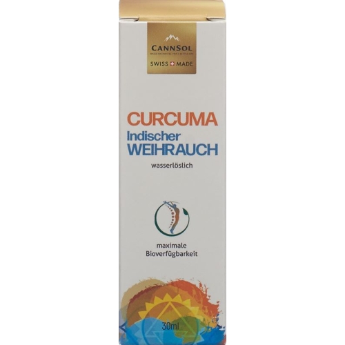 Cannsol Curcuma/weihrauch Max Bioverf Pip Flasche 30ml buy online