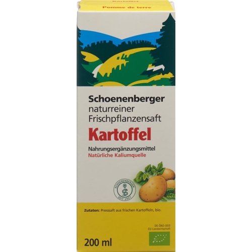 Schönenberger Potato Fresh Plant Juice Organic 200ml buy online