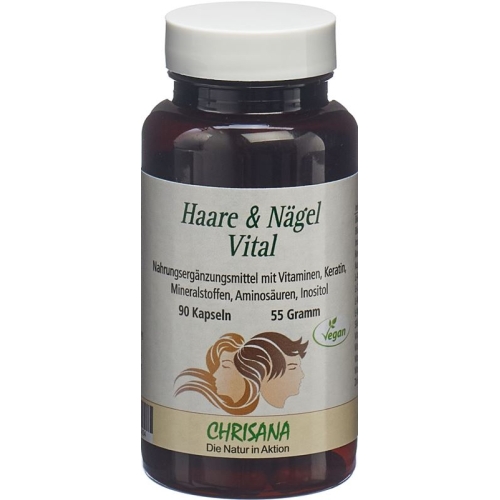 Chrisana Haare & Nägel Vital Kapseln Dose 90 Stück buy online