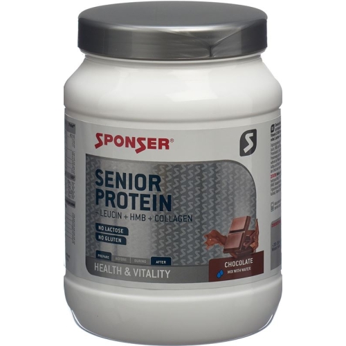 Sponser Senior Protein Pulver Chocolate Dose 455g buy online