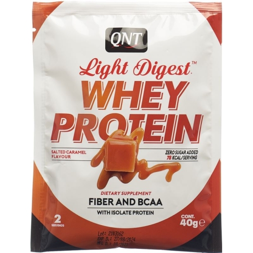 Qnt Light Digest Whey Protein Salted Caramel 40g buy online