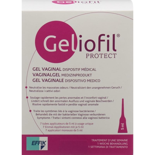 Geliofil Protect Vaginalgel 7 Tube 5ml buy online