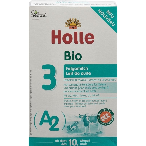 Holle A2 Bio-Folgemilch 3 400g buy online