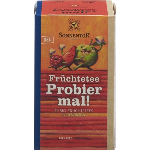 Sonnentor Probier Mal! Früchtetee Beutel 20 Stück buy online