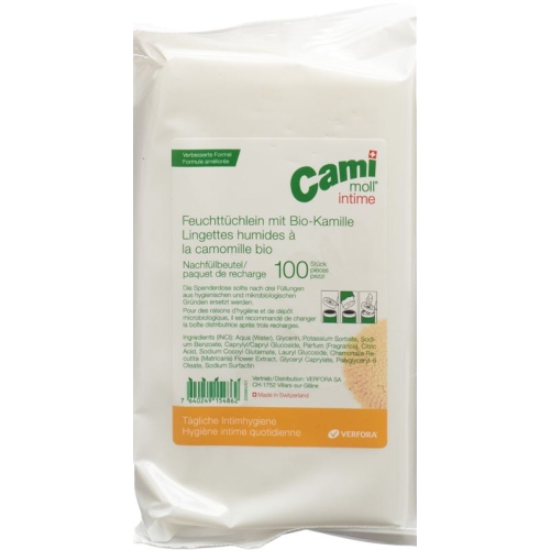 Cami Moll Intime Feuchttücher Refill Nf 100 Stück buy online