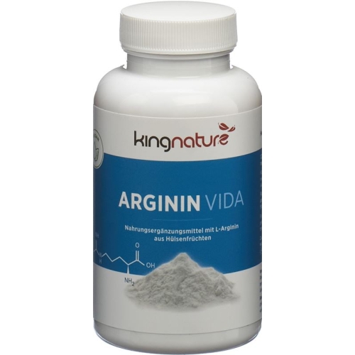 Kingnature Arginin Vida Kapseln 2250mg Dose 120 Stück buy online