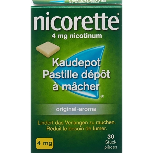 Nicorette Original 4mg 30 Kaugummi buy online