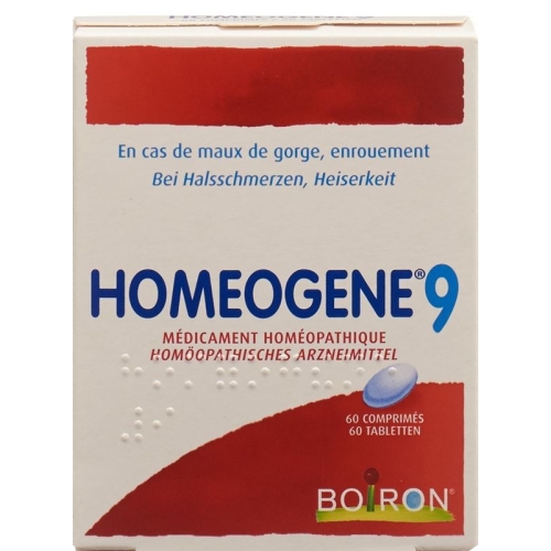 Homeogene Boiron No 9 Tabletten 60 Stück buy online