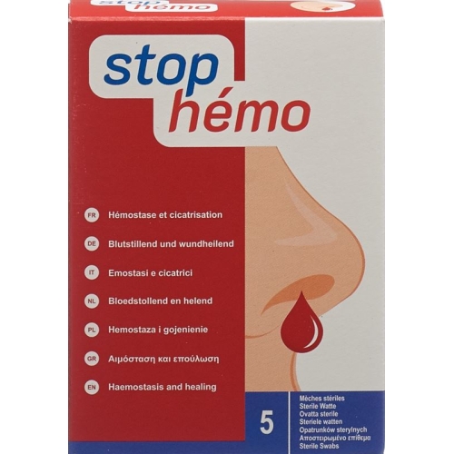 Stop Hemo Watte Steril Beutel 5 Stück buy online