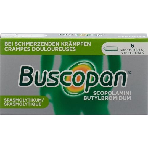 Buscopan Supp 10 mg 6 pcs