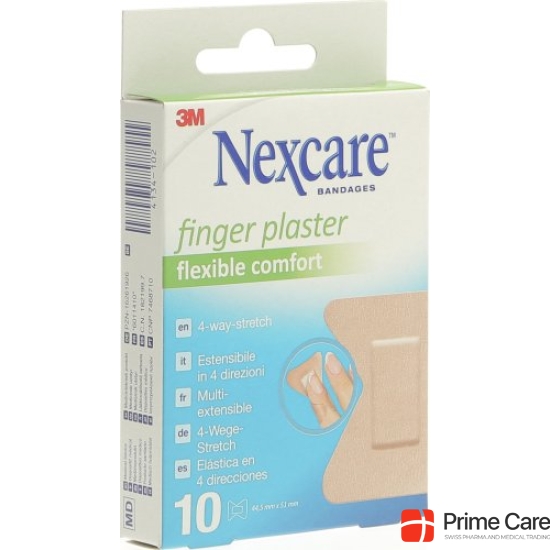 3M Nexcare Fingerpflast Comfort 4.45x5.1cm 10 Stück buy online