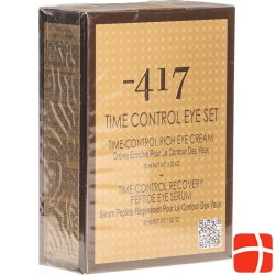 417 Time Control Eye Set Rich Eye Cream & Recovery Peptide Eye Serum 2 x 30 ml