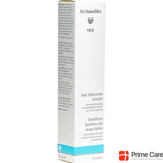 Dr. Hauschka Med Sensitive Sole Toothpaste 75ml buy online