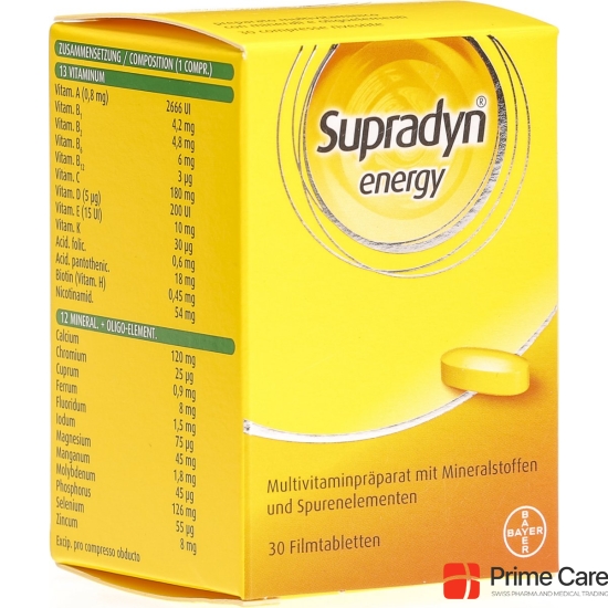 Supradyn Energy Filmtabletten 30 Stück buy online