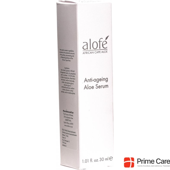 Alofé Aloe Anti-Ageing Serum Dispenser 30 ml