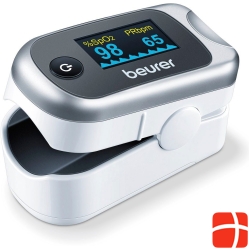 Beurer Finger Pulse Oximeter with Pulse Modulation Index PO 40 