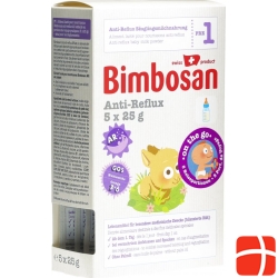 Bimbosan Anti-Reflux 1 Infant Formula On The Go Travel 5x 25