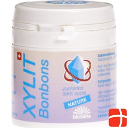 Biosana Xylit Bonbons Nature 80 Stück