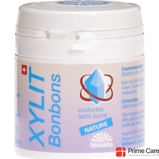 Biosana Xylit Bonbons Nature 80 Stück buy online