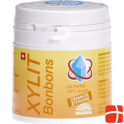 Biosana Xylit Bonbons Orange/Zitrone 80 Stück