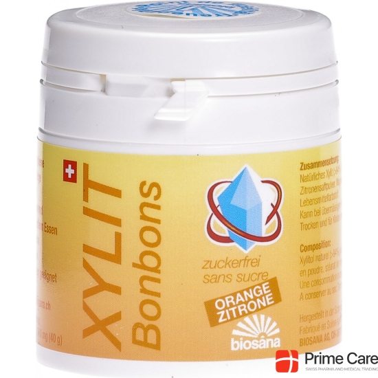 Biosana Xylit Bonbons Orange/Zitrone 80 Stück buy online
