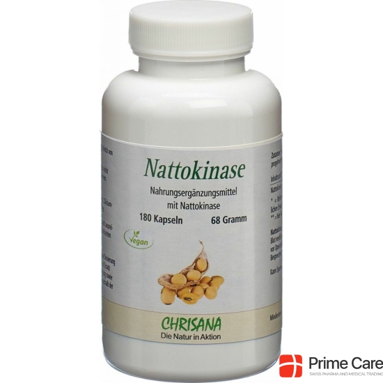Chrisana Nattokinase Kapseln Dose 180 Stück buy online