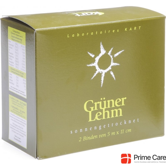 Kart Grüner Lehm Streifen 5mx11cm 2 Stück buy online