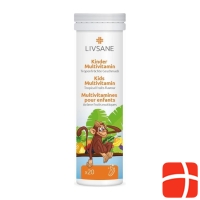 Livsane Kinder Multivit Brausetabletten Tropenfr 20 Stück
