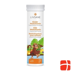 Livsane Kinder Multivit Brausetabletten Tropenfr 20 Stück