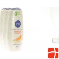 Nivea Cremedusche Care & Orange Happy Time 3für2 3x 250ml