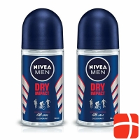 Nivea Men Roll-On Dry Impact Duo 2 Stück 50ml