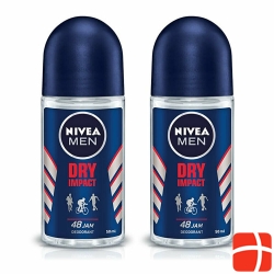 Nivea Men Roll-On Dry Impact Duo 2 Stück 50ml
