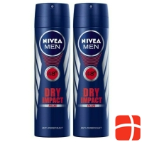 Nivea Men Spray Dry Impact Duo 2x 150ml