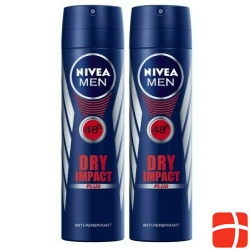 Nivea Men Spray Dry Impact Duo 2x 150ml