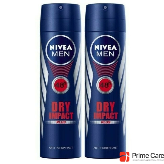 Nivea Men Spray Dry Impact Duo 2x 150ml buy online