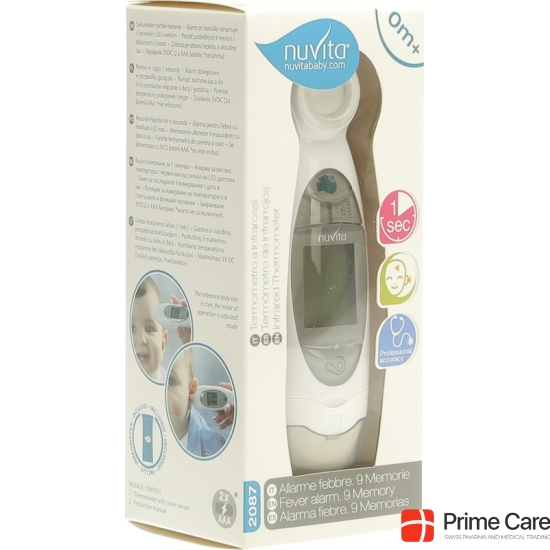 Nuvita forehead and ear thermometer buy online