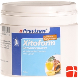 Provisan Xitoform Pulver Ananas-Papaya 400g