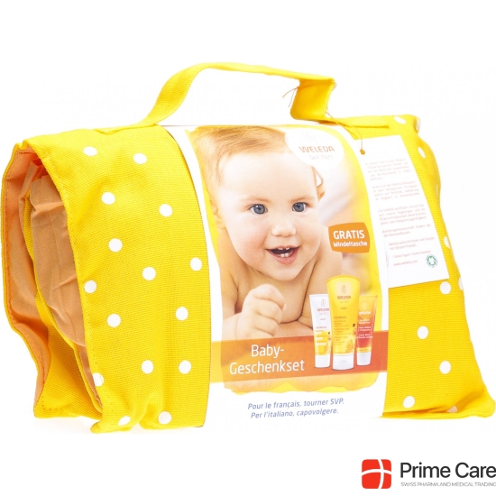 Weleda gift set Calendula baby diaper bag buy online