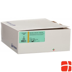 Conveen Security Plus Kondom-Urinal Selbsthaftend Latexfrei Blau 35/110mm 8cm lang 30 Stück