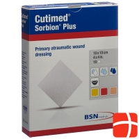Cutimed Sorbion Plus 10x10cm 10 pcs