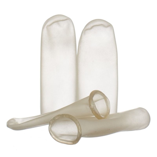 Sanor Pvc-Fingerlinge mit Rand Grösse 4 100 Stück buy online