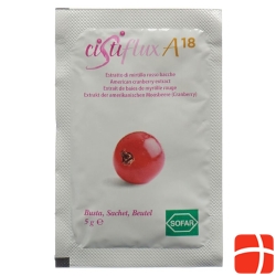 Cistiflux A18 Nahrungsergaenz Cranberry 14 Beutel 5g