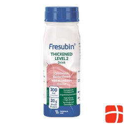 Fresubin Thickened Level 2 Walderdbee 4 Flasche 200ml