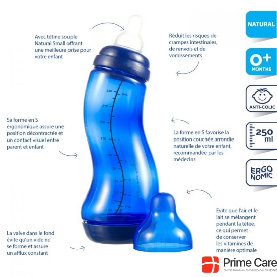 Difrax S Bottle 250ml Small buy online