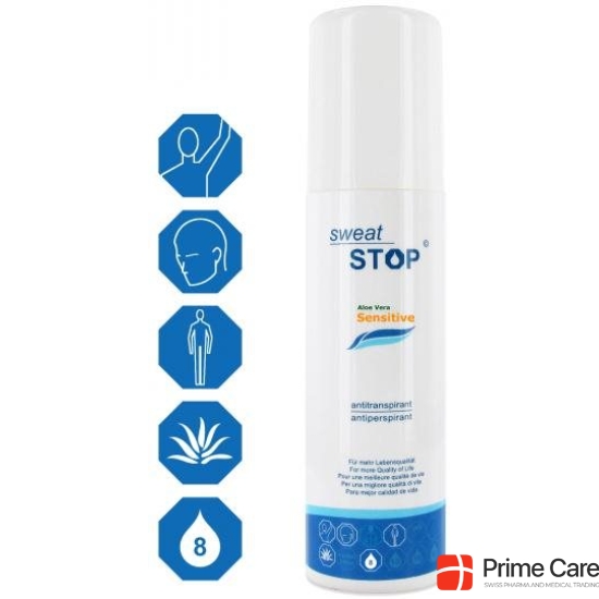 Sweatstop Aloe Vera Sensitive Körperspray 100ml buy online