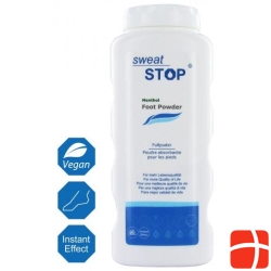 Sweatstop Menthol Fusspuder 100g